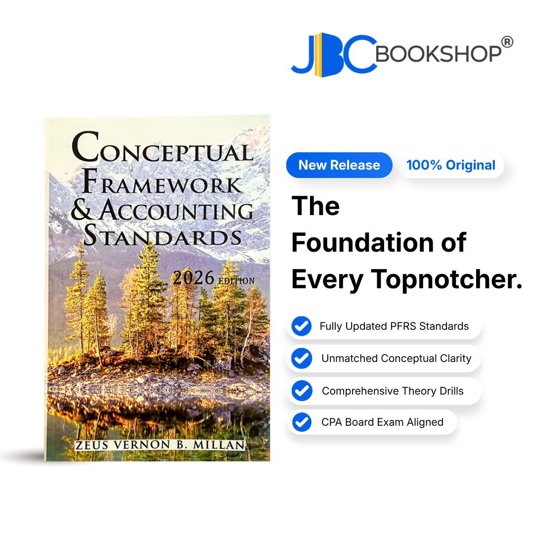 Conceptual Framework and Accounting Standards 2026 by Zeus Vernon Millan