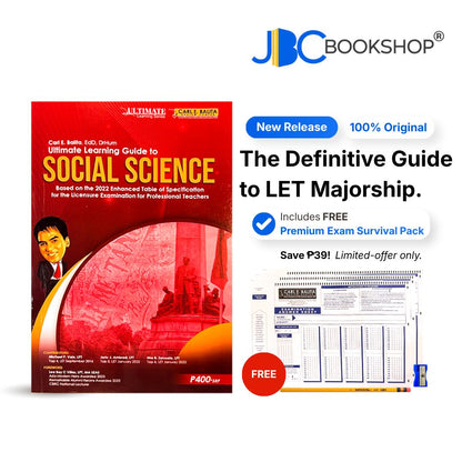 Social Science Ultimate Learning Guide Majorship LET Reviewer (2023 Edition) by Carl Balita CBRC