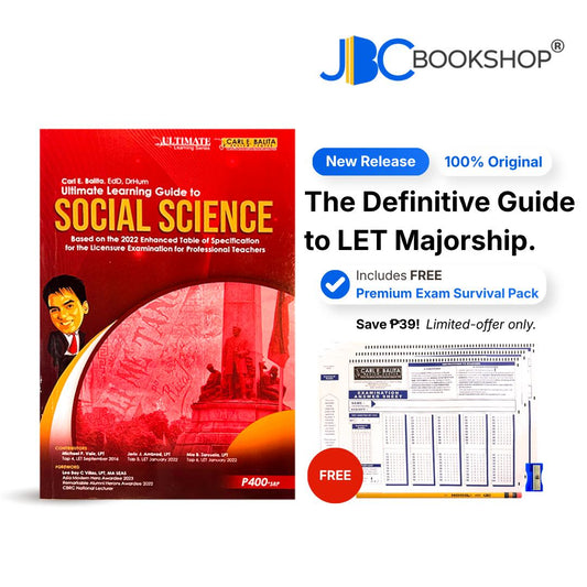 Social Science Ultimate Learning Guide Majorship LET Reviewer (2023 Edition) by Carl Balita CBRC
