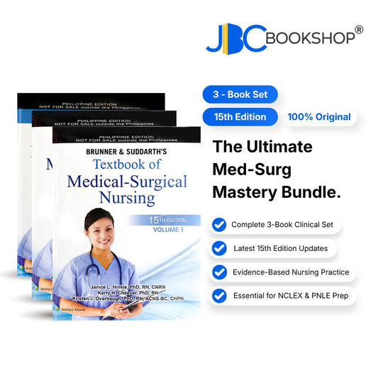 Brunner & Suddarth's Textbook of Medical-Surgical Nursing 14th&15th Ed Vol. 1&2 + Study Guide (Set)