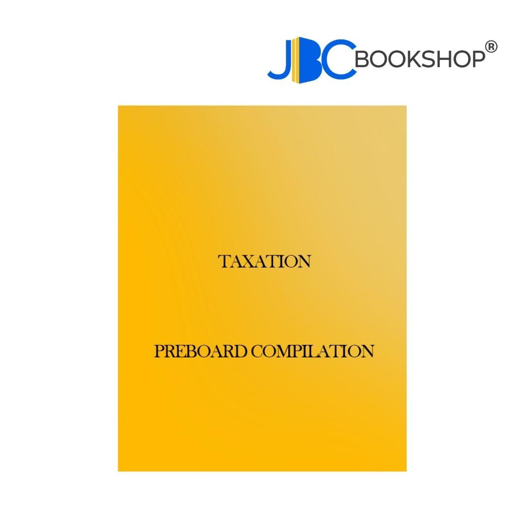 Accounting Reviewer Testbank Taxation Preboard