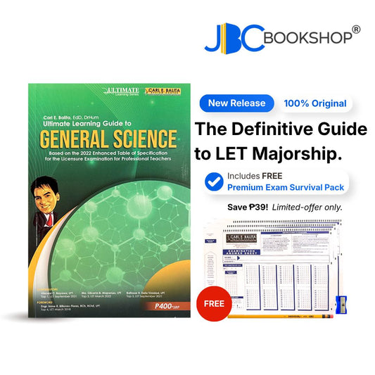 General Science Ultimate Learning Guide Majorship LET Reviewer (2023 Edition) by Carl Balita CBRC