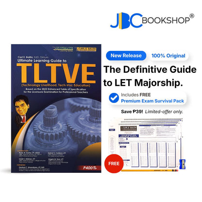 TLTVE TLE Ultimate Learning Guide Majorship LET Reviewer (2023 Edition) by Carl Balita CBRC