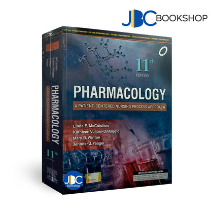 Pharmacology: A Patient-Centered Nursing Process Approach 11th by McCuistion, et al.