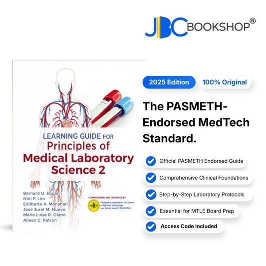 PMLS 2 Principles of Medical Laboratory Science 2 Learning Guide by Ebuen (w/ access code) COLORED