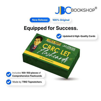 CBRC LET Flashcards by TRIO Topnotchers (2023 Edition) by Carl Balita