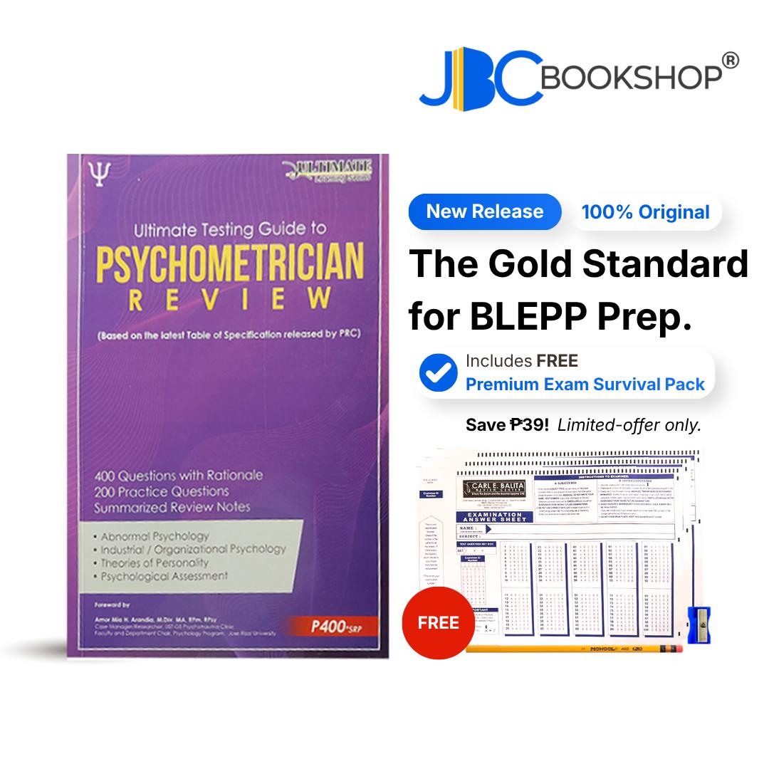Ultimate Testing Guide to Psychometrician Review Carl Balita (2021)