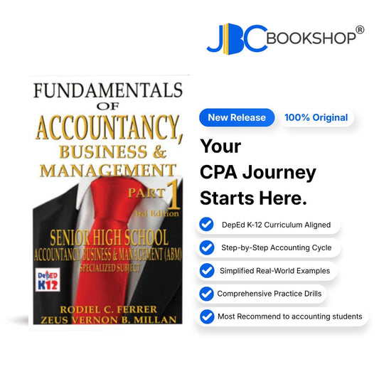Fundamentals of Accountancy, Business and Management Part 1 SHS 3rd Ed 2019 by Zeus Vernon Millan