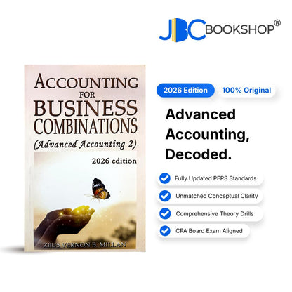 Accounting for Business Combinations (Advanced Accounting 2) 2026 by Zeus Vernon Millan