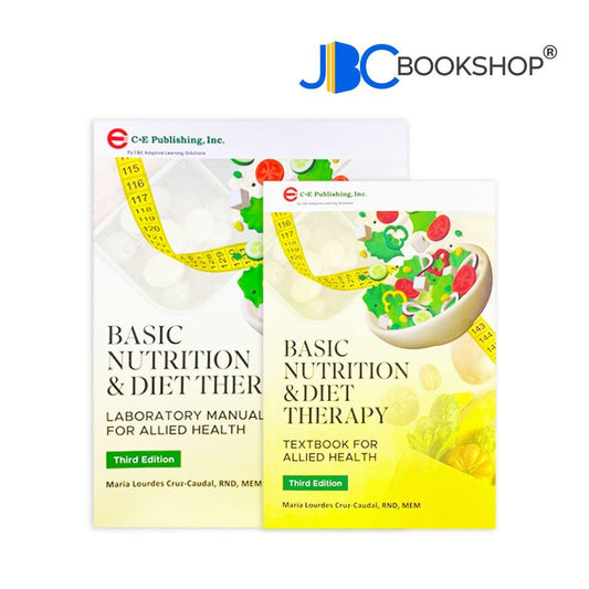 SET Basic Nutrition & Diet Therapy  (Textbook with Lab Manual) 3rd Ed 2026 by Cruz-Caudal