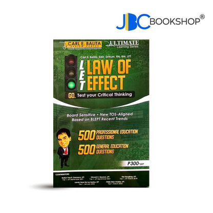 LET Law of Effect: Test your Critical Thinking (2024 Edition) by Carl Balita CBRC