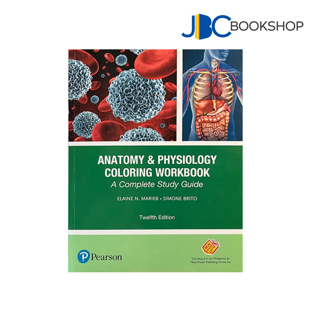 Anatomy & Physiology Coloring Workbook: A Complete Study Guide by Marieb