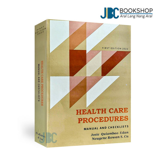 Health Care Procedures: Manual and Checklists 2022 by Quiambao-Udan & Cu